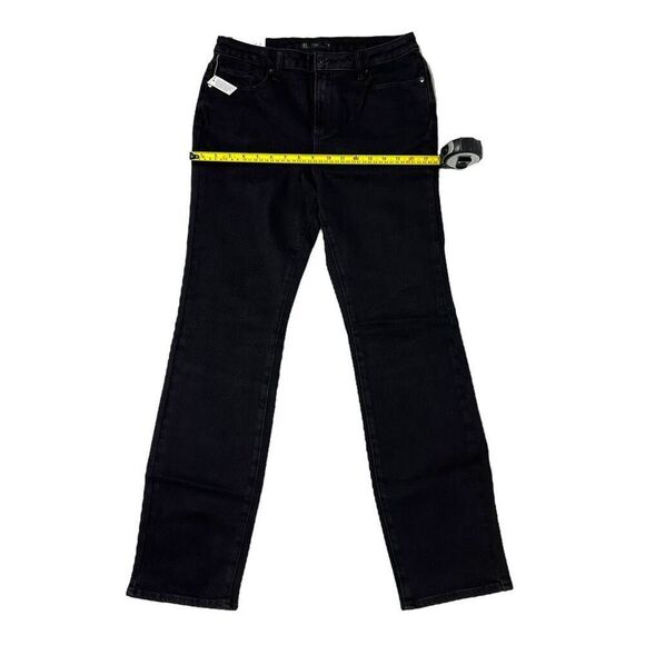 Member's Mark Women's Straight Jeans - Black Wash - Size 8 - Picture 8 of 13